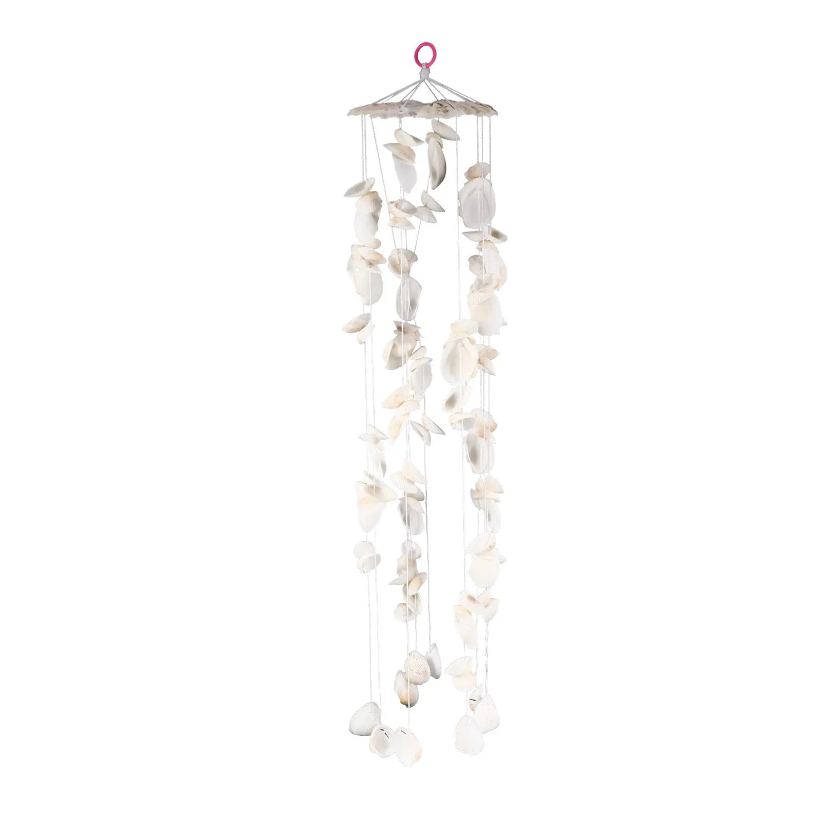 Conch Wind Chime Elegant Beach Shell Decor for Home Office Patio Soothing Melody Calming Atmosphere Good Luck Symbol Gift Idea