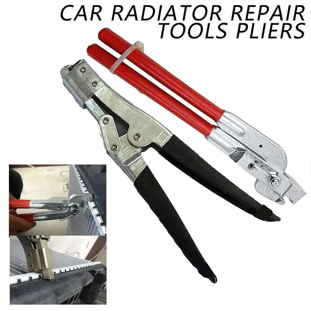 Car Radiator Tool Pliers Radiator Maintenance Pliers Water Chamber Open-mouth Pliers Repair Closing Header Opening Service Tool