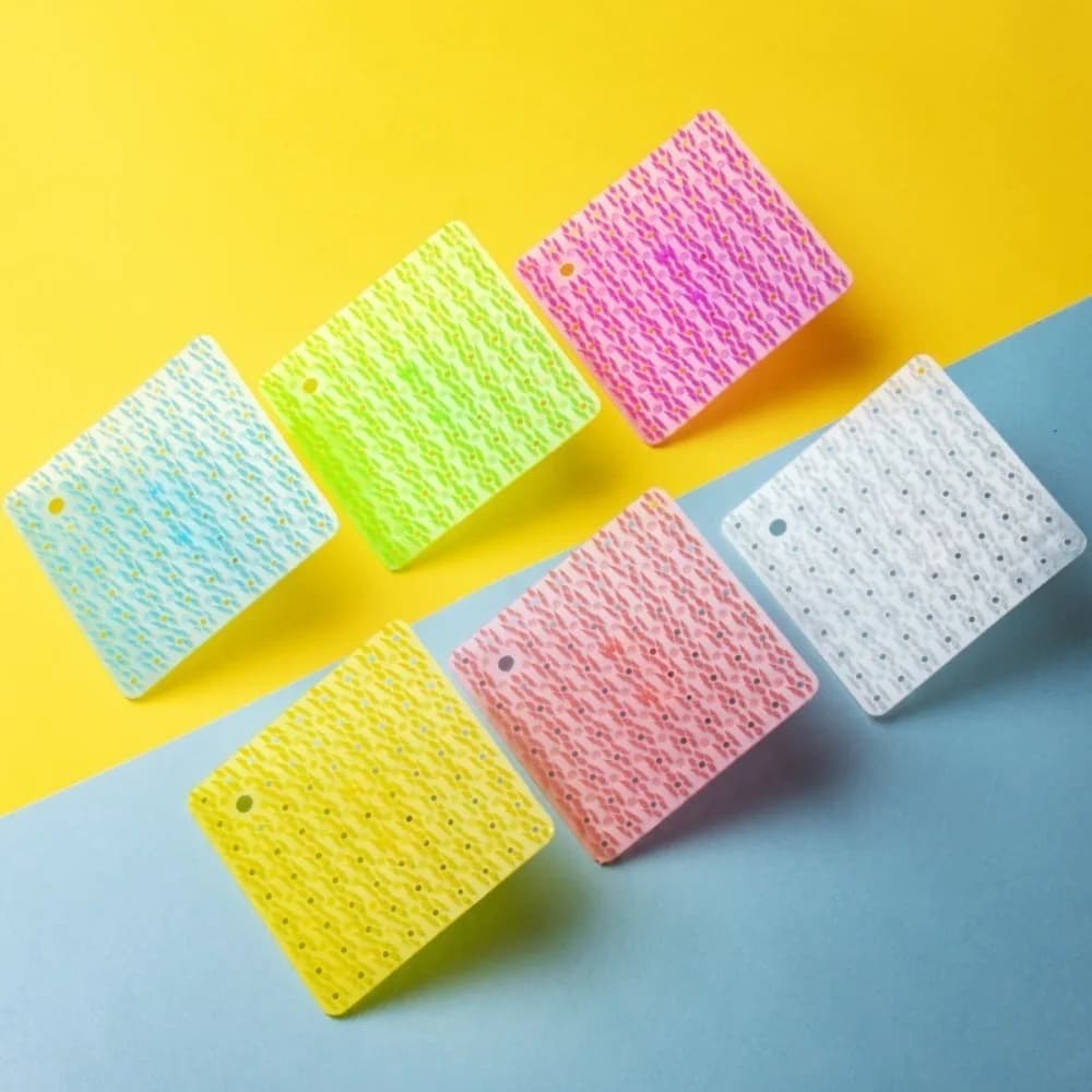 Spazzola Portatile in Plastica per Pulizia Verdure 9cm, Spazzola a Dito per Patate, Spazzola per Carote, Gadget da Cucina, Spazzola per Fessure, Accessori per la Pulizia