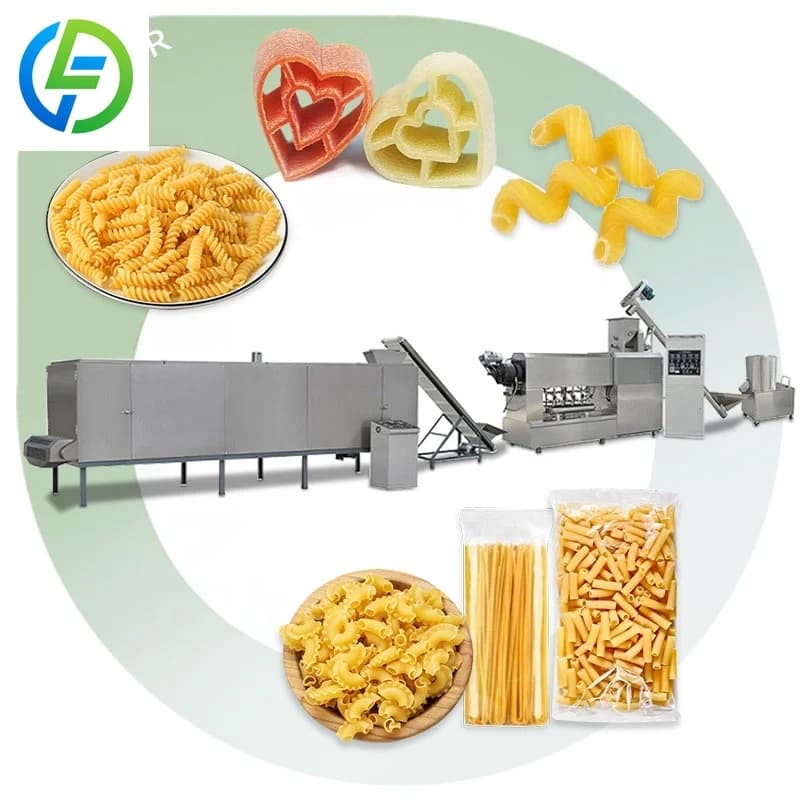 Grande pasta noodle mini piccole macaroni commerciale professionale 100 kg creatore automatico per alimenti macchina prezzo basso