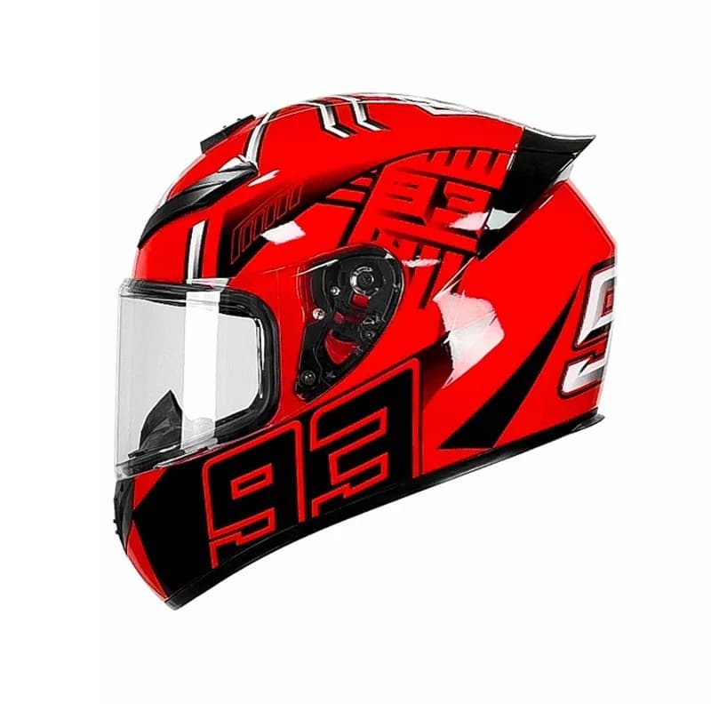 Retro Motorcycle Helmet Unisex Full Helmet Anti-Fog Waterproof Racing Bike Riding Personalized Motorcycle Helmet