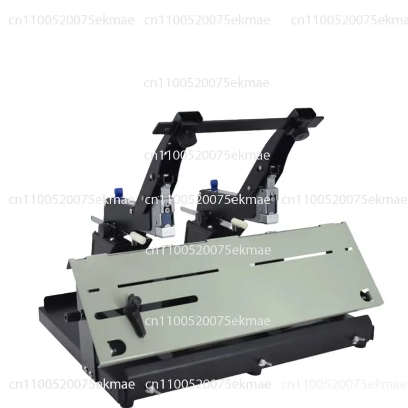 Cucitrice manuale a doppia testa per ufficio aziendale Cucitrice metallica per cavalli Pommel a punto piatto da tavolo resistente