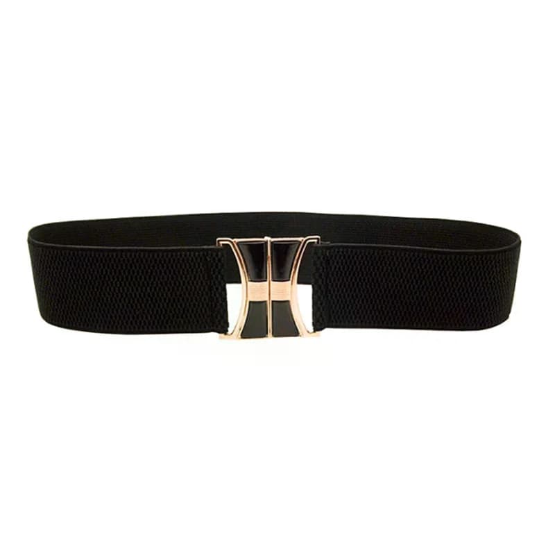 Women Fashion Long Waistband Wide Elastic Stretch Waist Belt For Women Dress