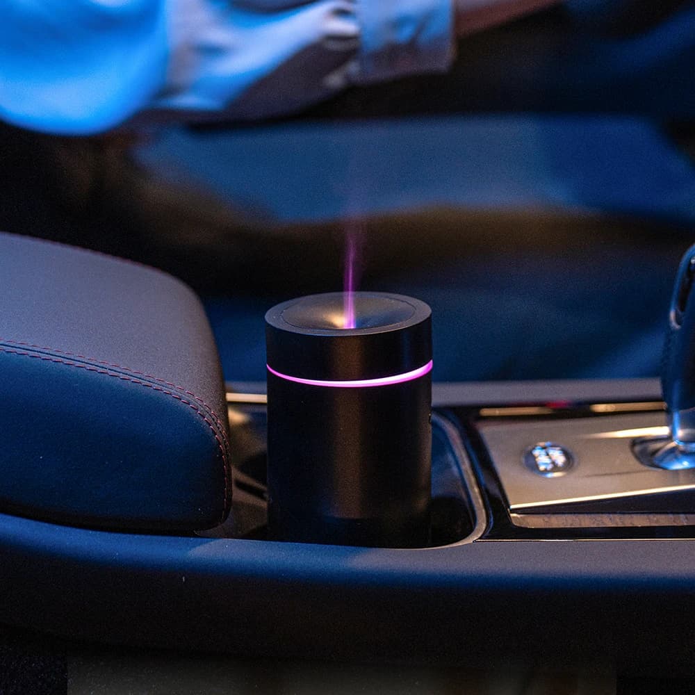 Diffusore USB Portatile per Auto, Mini Diffusore Automatico Wireless per Auto e Casa, Umidificatore per Aromaterapia