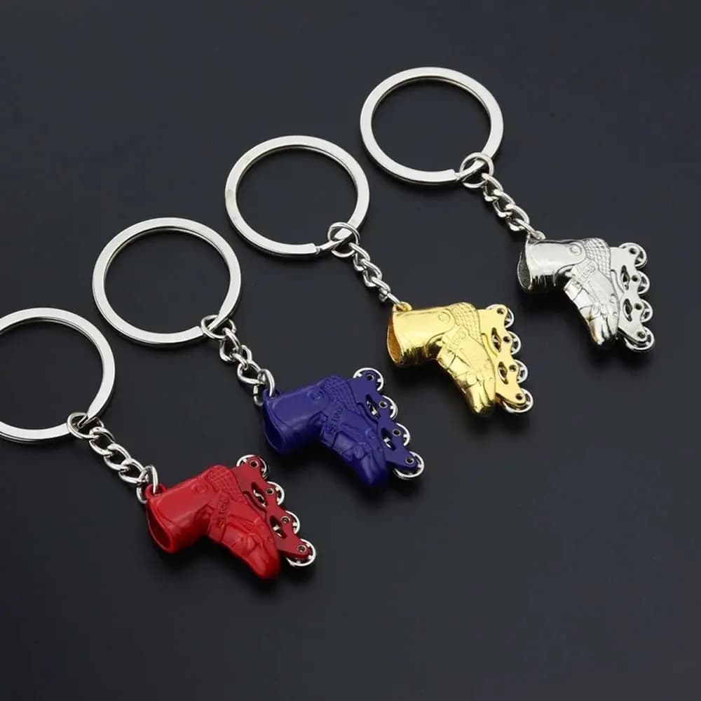 Accessori per Pattinaggio su Ghiaccio: Portachiavi, Ciondolo e Borsa Porta Pattini per Pattinaggio a Ghiaccio e Pattinaggio a Rotelle