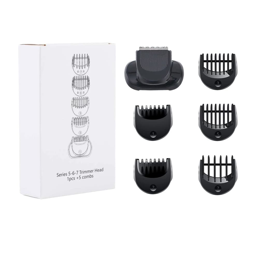 EasyClick Beard Trimmer Attachment per rasoi elettrici BRAUN Series 5, 6 e 7, compatibile con 6072cc, 7027cs,5050cs, 6020s