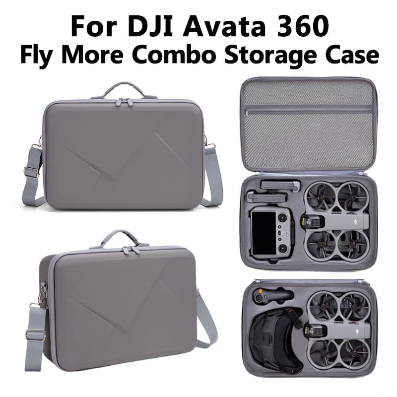 Borsa per il trasporto DJI Avata 360, custodia per il kit Motion Fly More Combo con tracolla per DJI Goggles 2 RC2/RC-N3 Remote