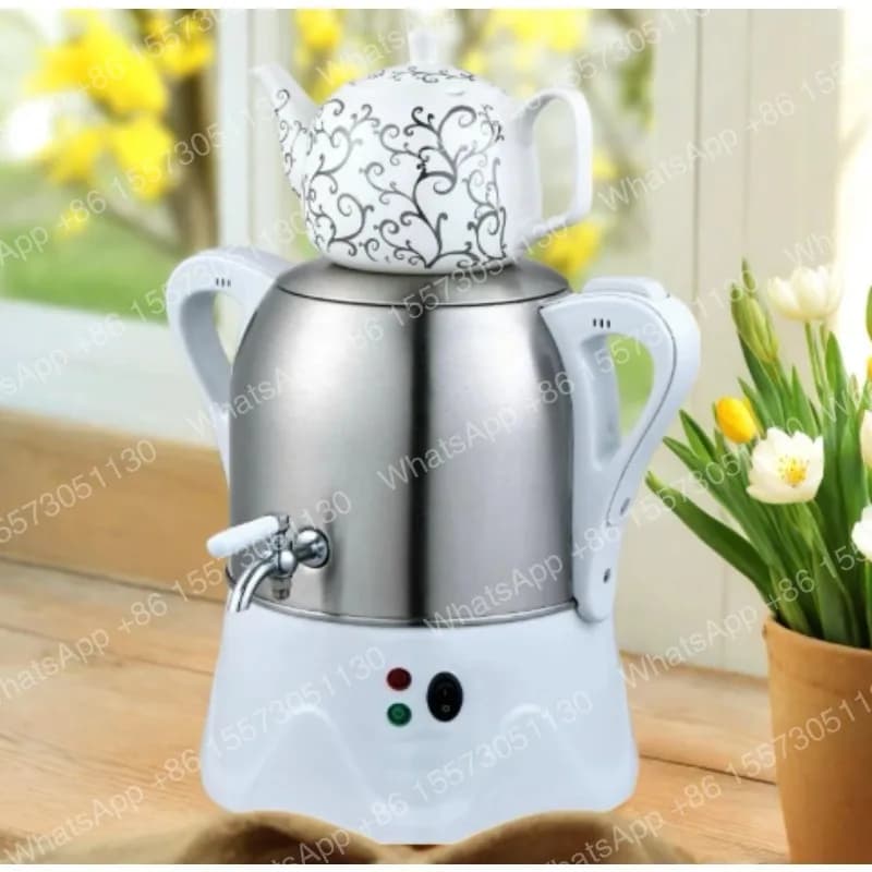 Stainless Steel Electric Kettle Set Double Layer