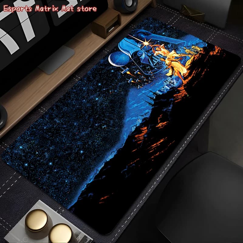 Tappetino per Mouse in Gomma, Accessori per Gaming S-star W-wars D-darth V-dader, Tappetini per PC Gamer, Tappetini da Ufficio, Tappetini per Tastiera