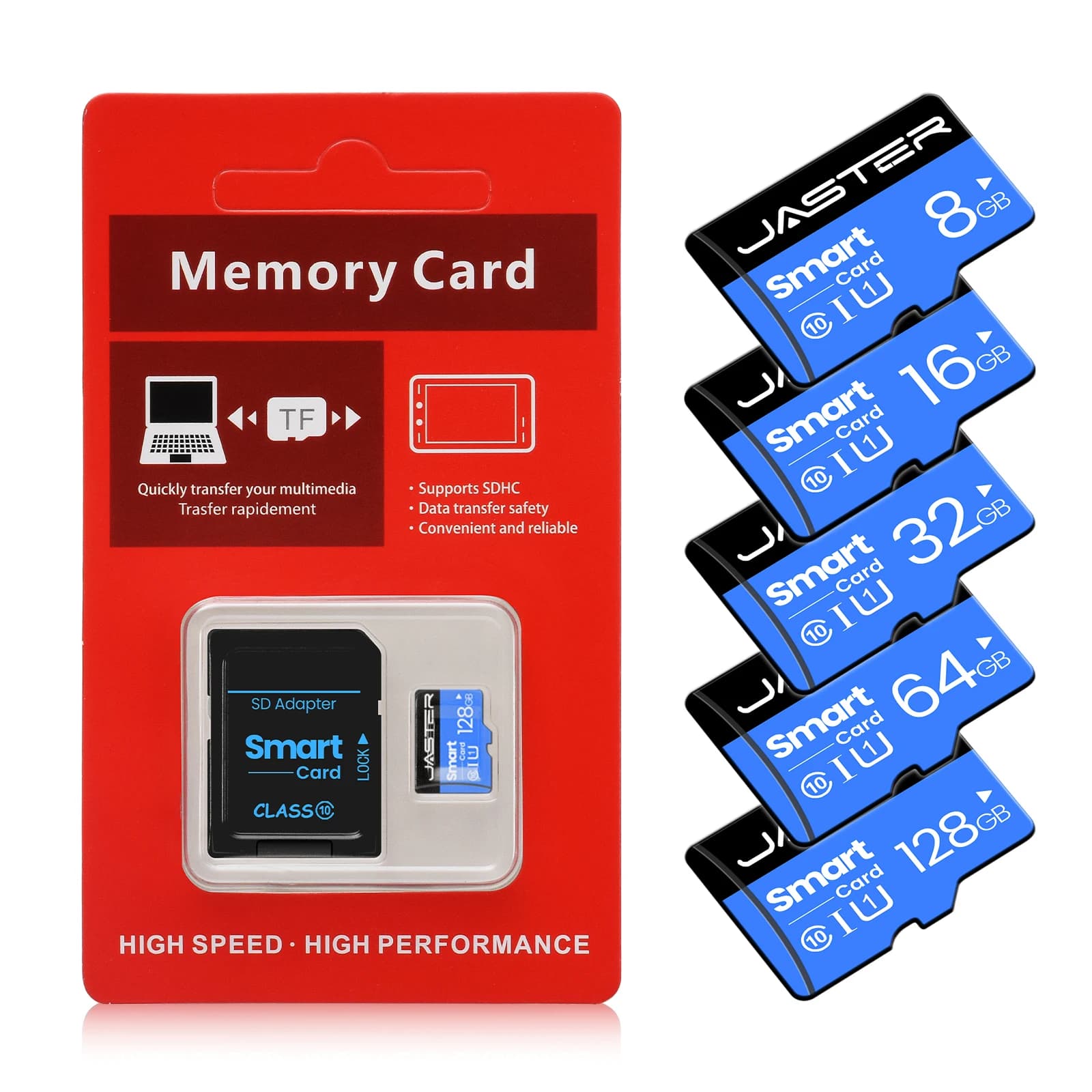 Micro Memory SD Card 32GB 64GB SD Card SD/TF Flash Card 16GB 8GB 4GB 2GB 1GB 512MB 256MB 128MB For Phone Card