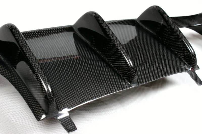 Product Customization Carbon Fiber Rear Diffuser for E92 M3 3 Coupe (E92) 2005-2013 Car Exterior Decoration carbon Black