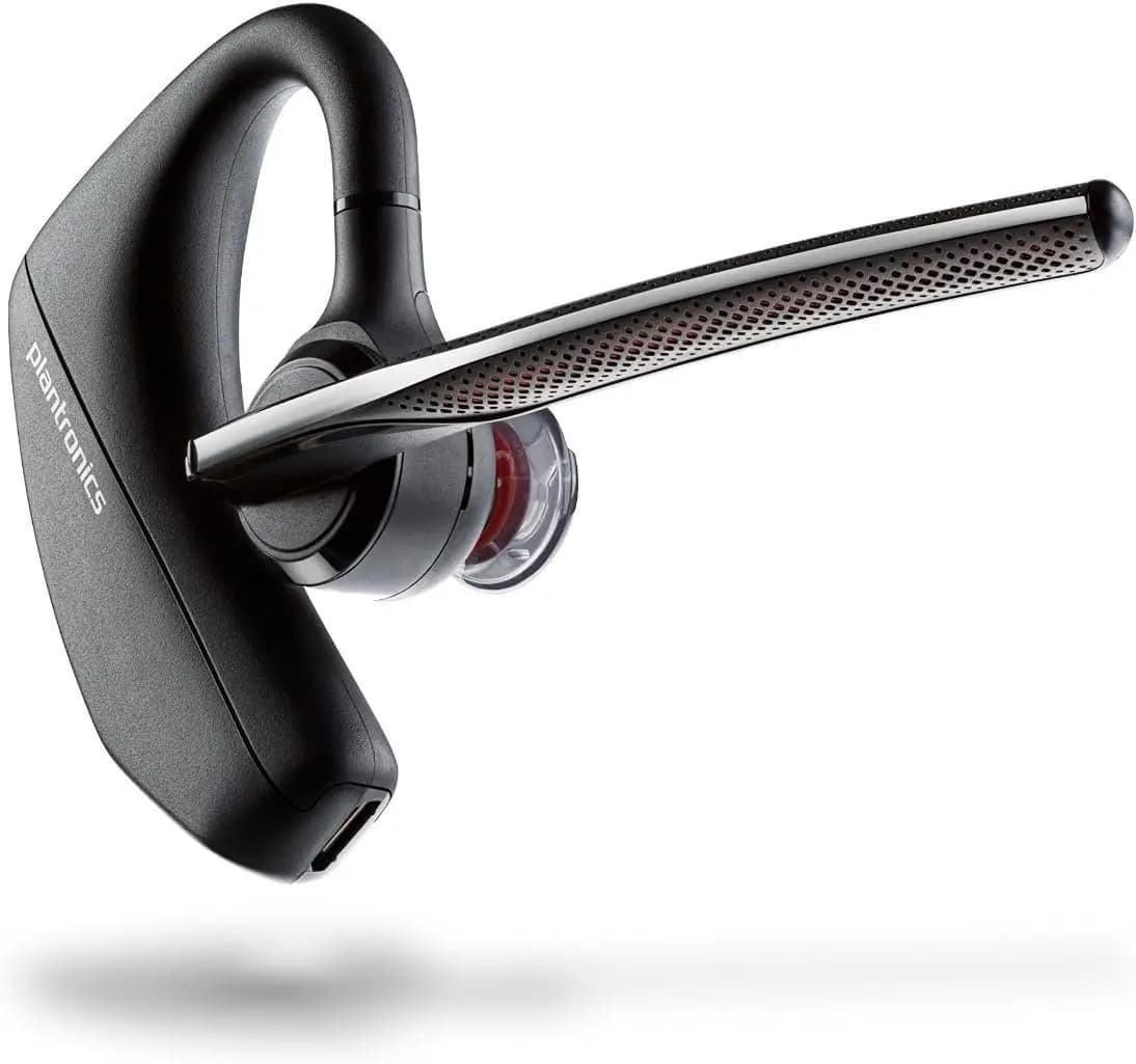 Premium Bluetooth Headset with Car Charger, Noise Cancellation, Smart Sensors & Water Resistant