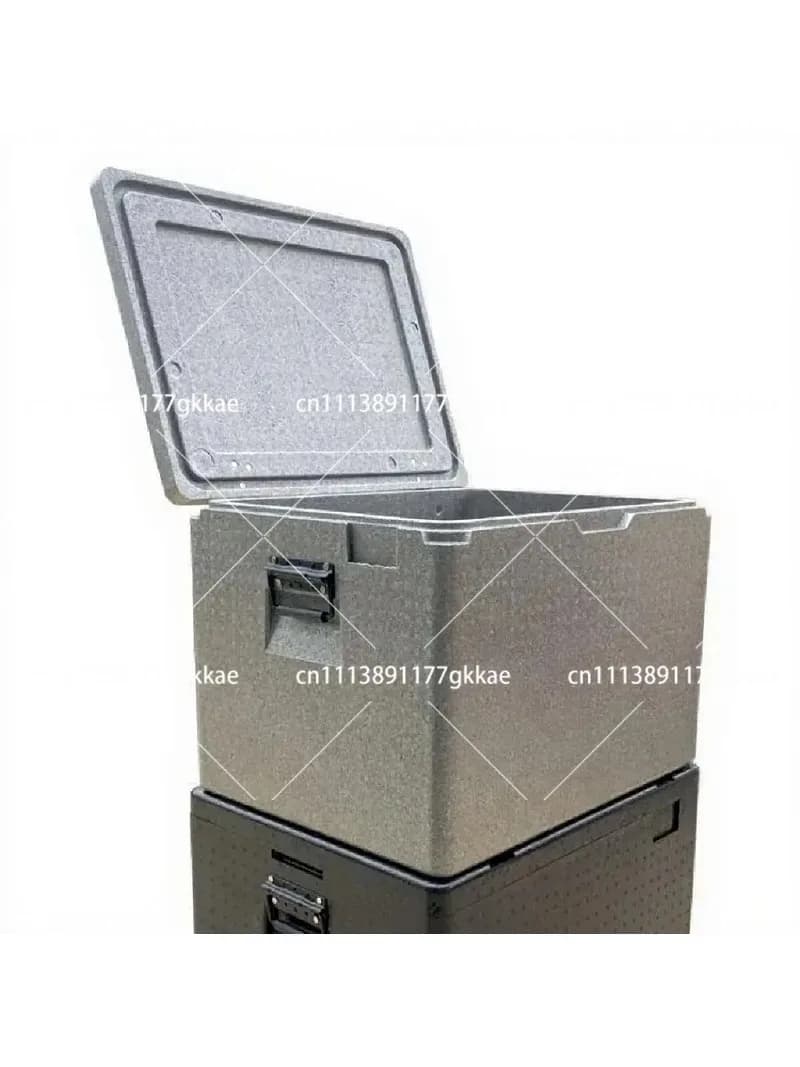 Insulated Commercial Extra-Large Delivery Meal Box, Cold Preservation Takeout Container for Food