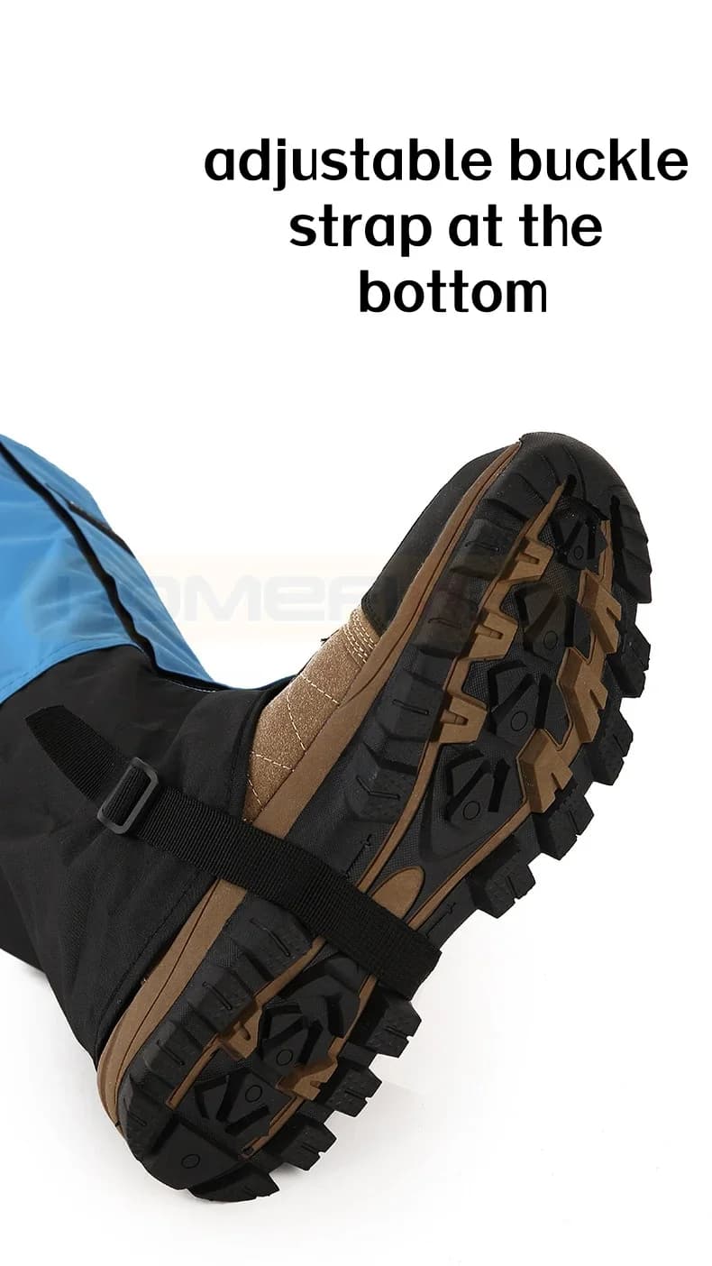 Ghette da esterno Coprigambe anti-sabbia nel deserto Protezioni per le gambe a prova di neve Copristivali da trekking resistenti all'acqua a prova di fango e insetti