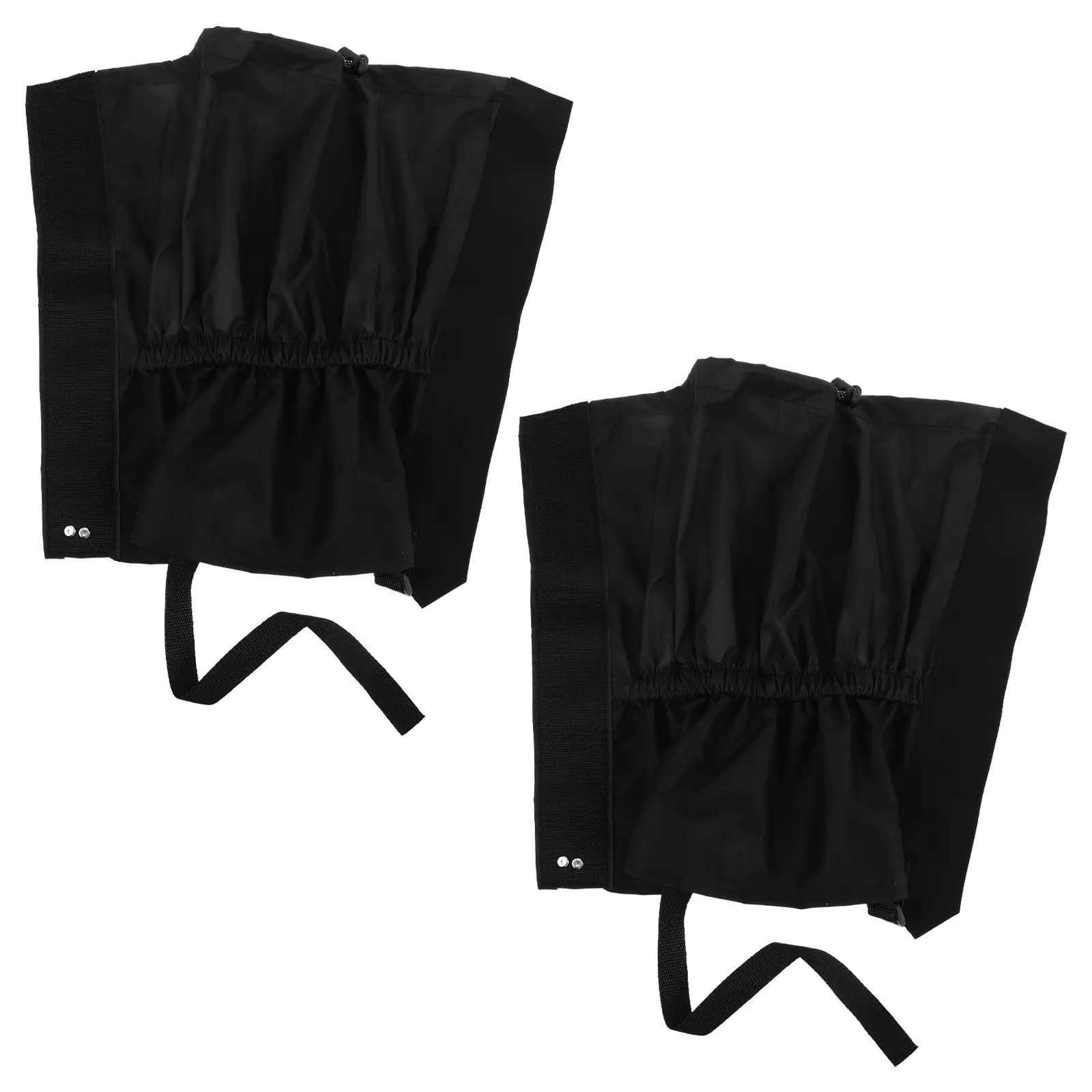 1Pair Waterproof Outdoor Hiking Gaiters Boot Covers Leg Shoe Protector Snow Rain Cover for Mountaineering Trek