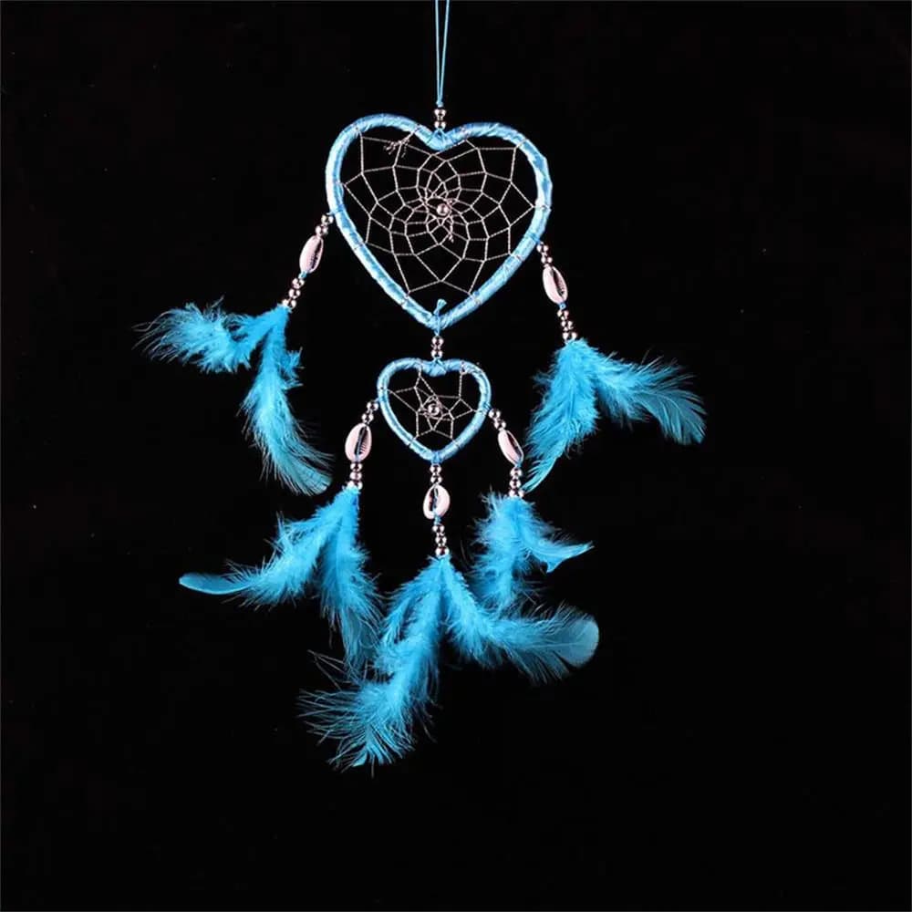 Ins Ornaments Wall Feather Dream Catcher Car Interior Wind Chimes