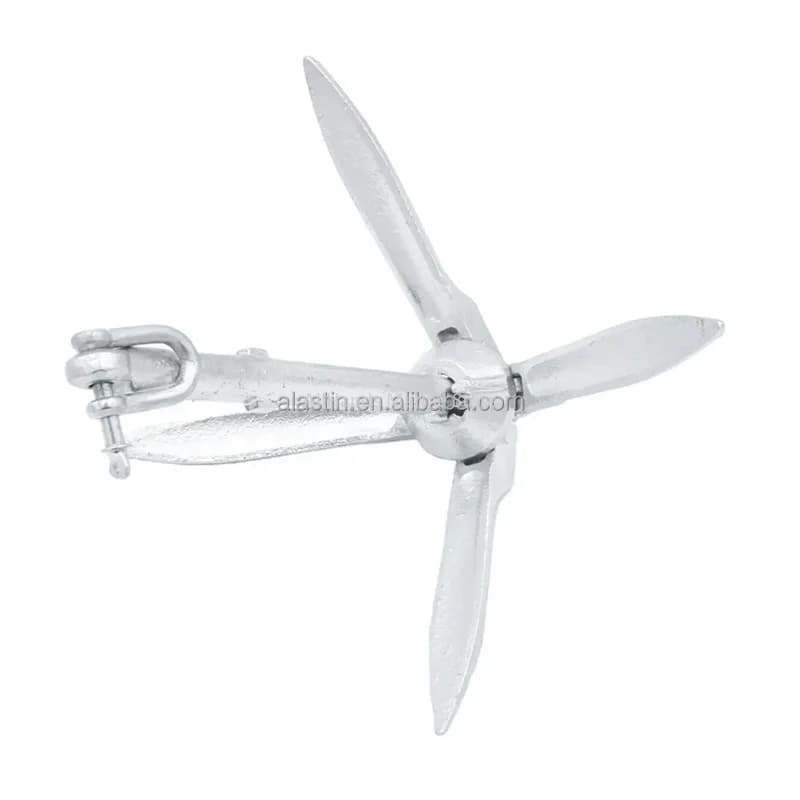 Marine Boat Accessories Hot Dip Galvanized B Type Grapnel Anchor For Boat