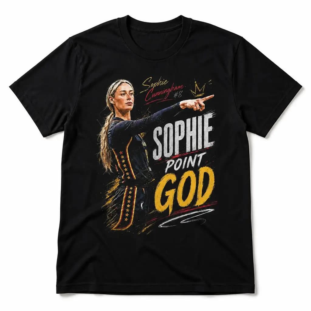 Sophie Cunningham Basketball Men T Shirt 100% Cotton Clothing Fun Short Sleeve Tee Gift T-Shirts