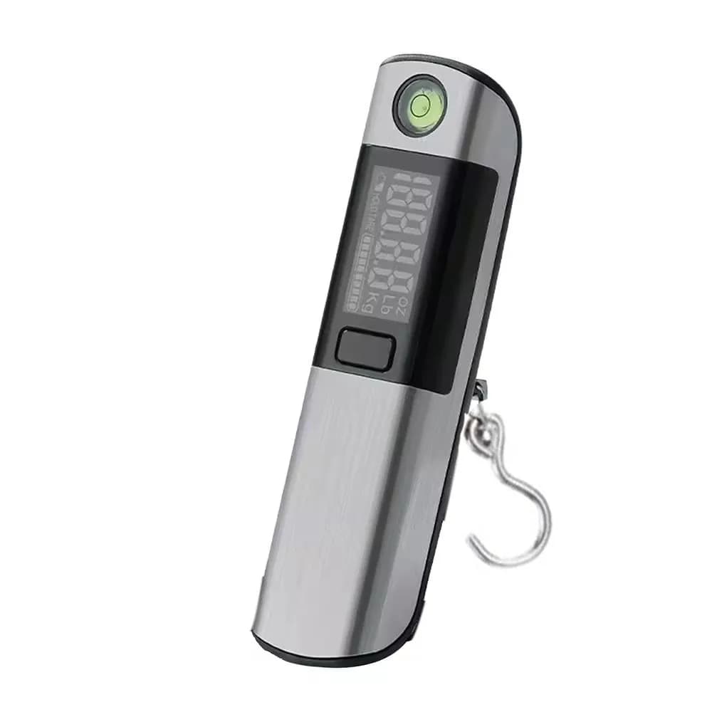 50Kg/110Lb Hand Luggage Scale High-Precision with Tape Measure Luggage Weigher LCD Digital Electronic Suitcase Scale for Home