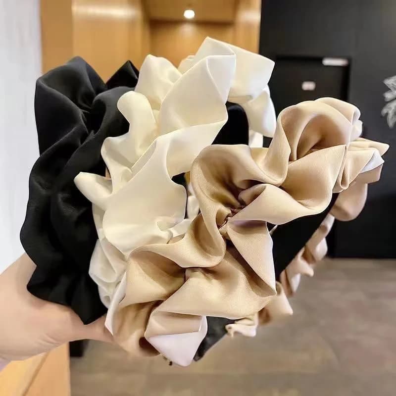 Fasce per capelli con cerchietto per capelli con fiori in tinta unita fascia per capelli fascia per capelli per ragazze fasce per capelli per donna accessori per capelli femminili copricapo