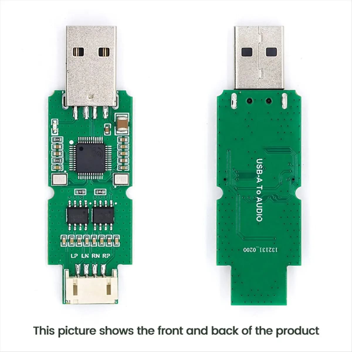 *ESTR Audio module from USB to AUDIO + Plug-and-Play driver without driver for playing and recording for Raspberry Pi for Jetson Nano