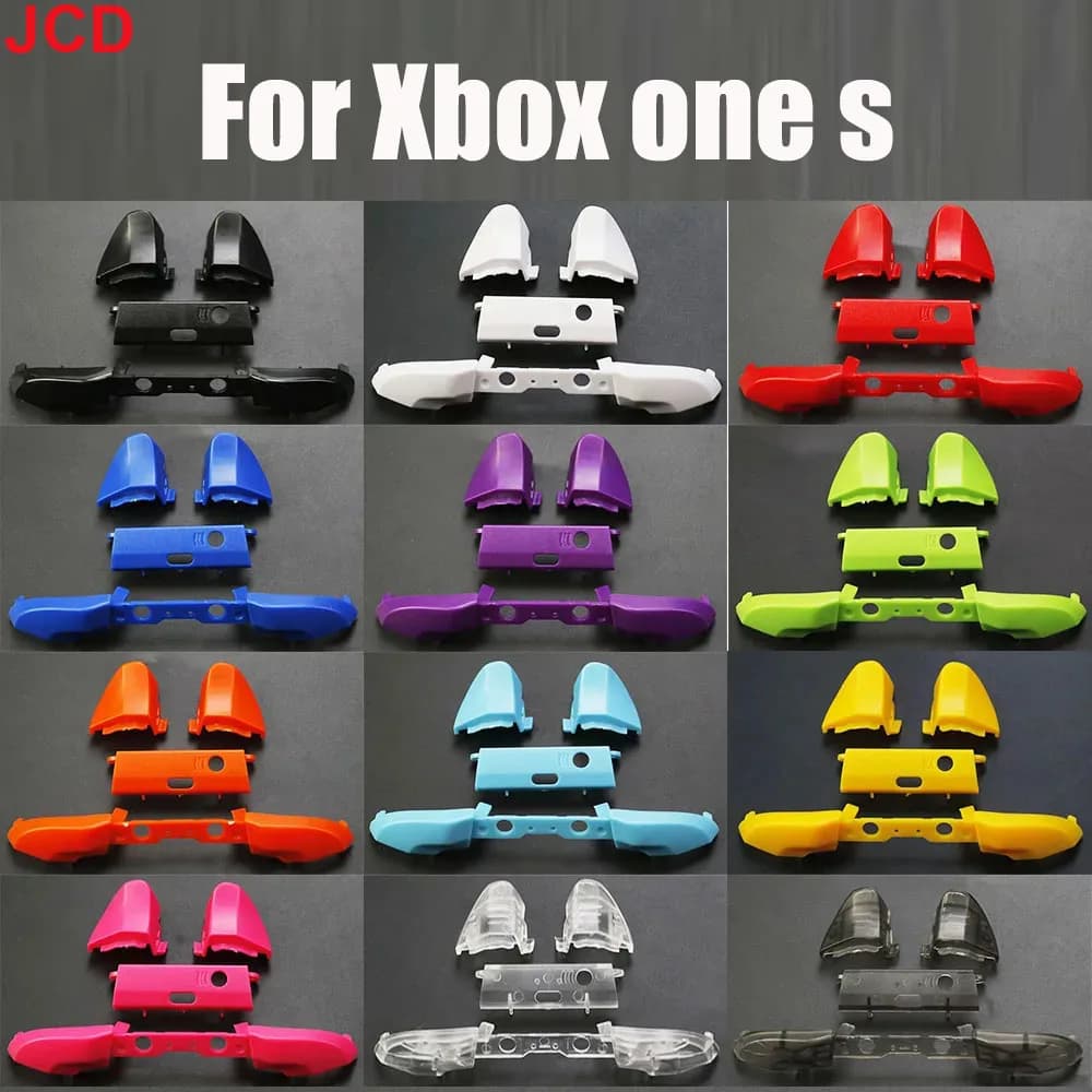 JCD 1Set Per Xbox One S Slim ControllerTrigger Pulsanti LT RT LB RB Pulsante Paraurti Sostituzione Trigger Parti di Riparazione Accessorio