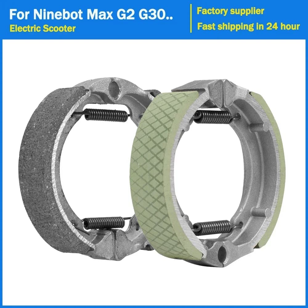 Pastiglia freno a tamburo espandibile per Segway Ninebot Max G30 G30D G30L G2 Scooter elettrico Freni a tamburo ruota anteriore Sostituisci gli accessori