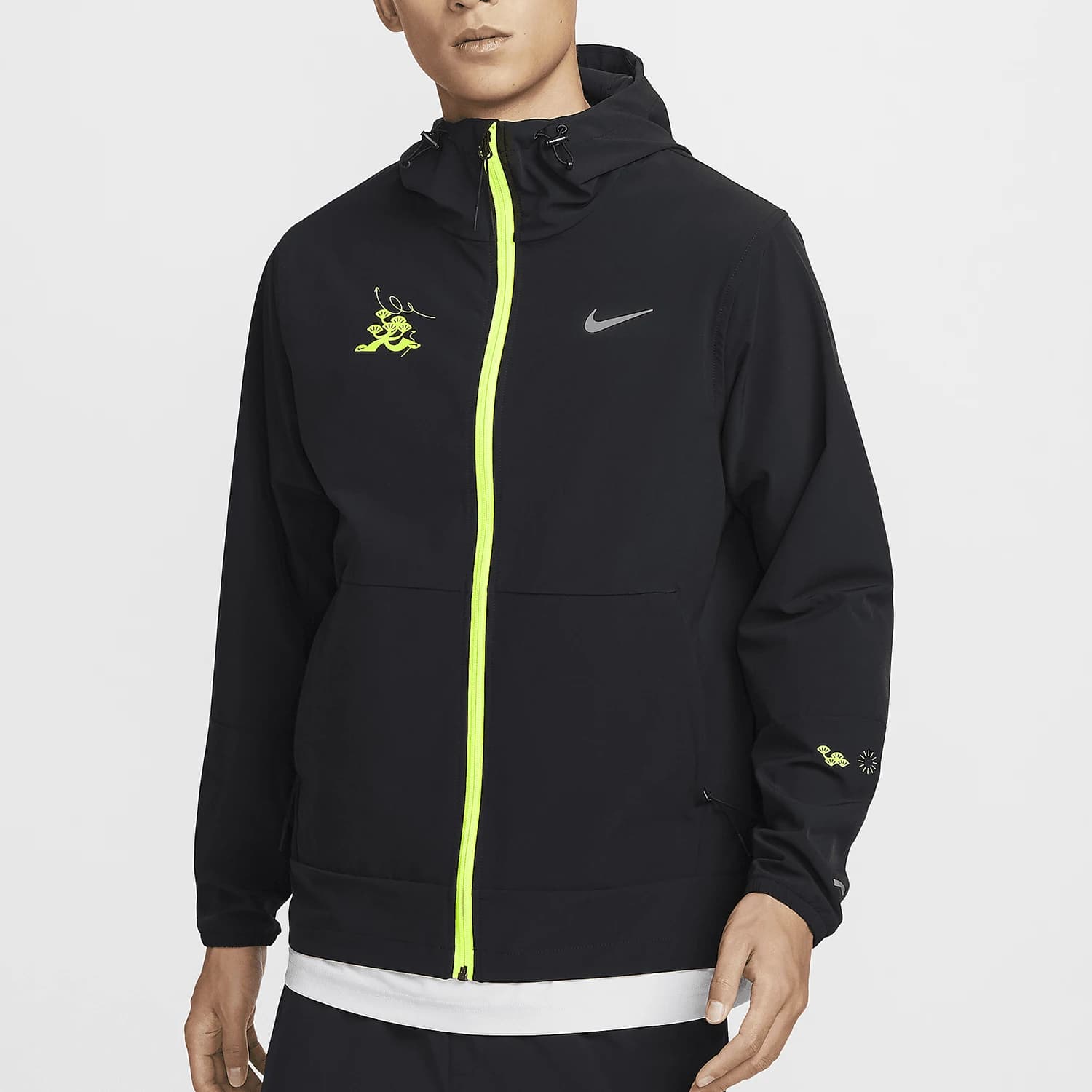 Giacca con cappuccio da allenamento da uomo Nike Authentic Repel Unlimited HQ4735-010
