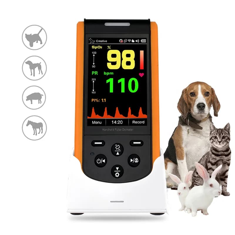 Lepu Sp-20 Other Veterinary Instruments Animal Health Equipment Portable Oximeter for Veterinary Use
