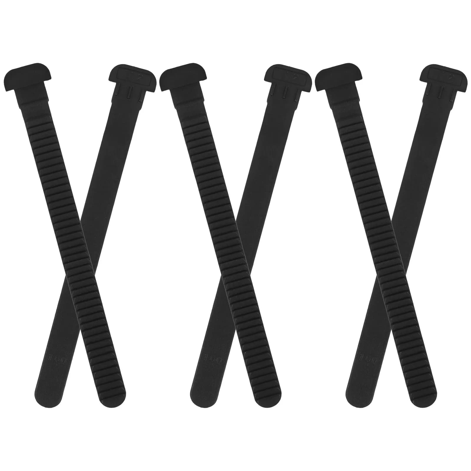 6 Pcs Inline Skate Buckle Replacement Binding Ladder Strap for Skates Adjustable Black Ankle Snowboard Toe