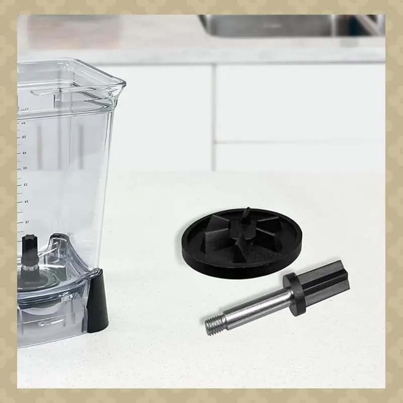 AB45 3X Parti del frullatore per Ninja BL610 BL710 Serie 72 Oz (9 tazze) Brocca, Frizione conducente e Kit perno di trasmissione
