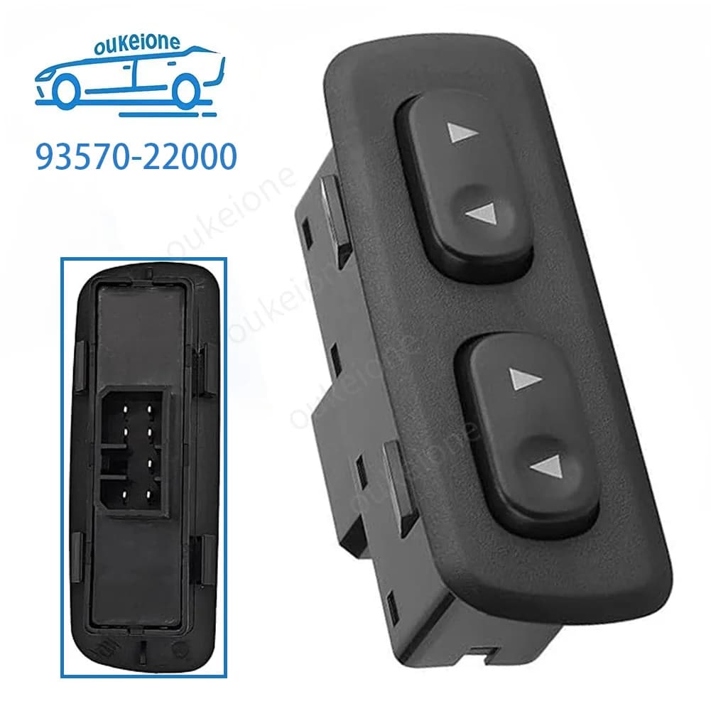 Ricambi auto per Hyundai Accent 1.3 1.5 1994 1995 1996 1997 1998 1999 2000 Pulsante di controllo interruttore alzacristallo elettrico 93570-22000