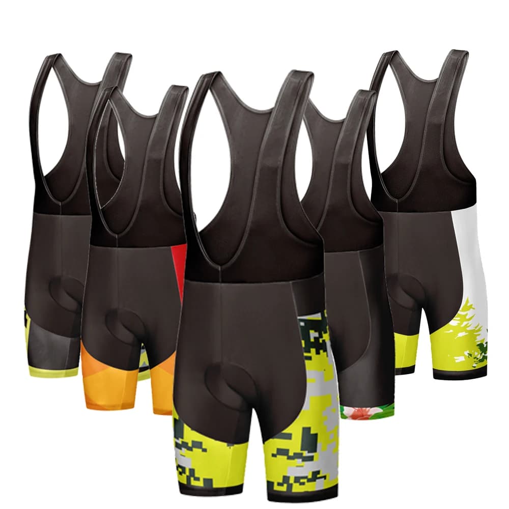 Cycling shorts of the team 2024 men's bike shorts MTB bike clothing summer dripping 9D padded in GEL