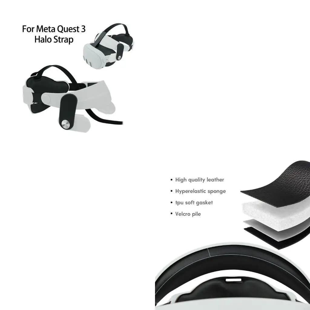 Light head belt pressure reducing band for 3 comfortable belt 193a
