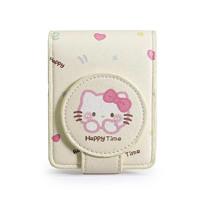 Nuova custodia protettiva rigida portatile per rossetto Hello Kitty, kit da viaggio per il trucco, accessorio cartone animato Kawaii