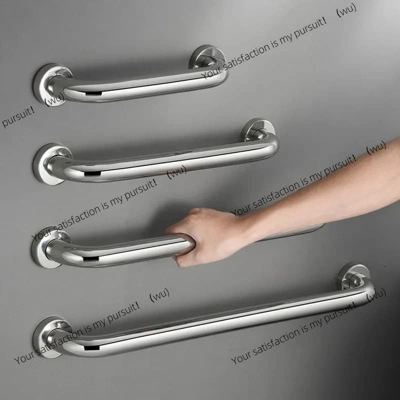 Bathroom Tub Toilet Handrail Grab Bar Shower Safety Support Handle Towel Rack hower Handle Safety Helping Handle Towel Rack