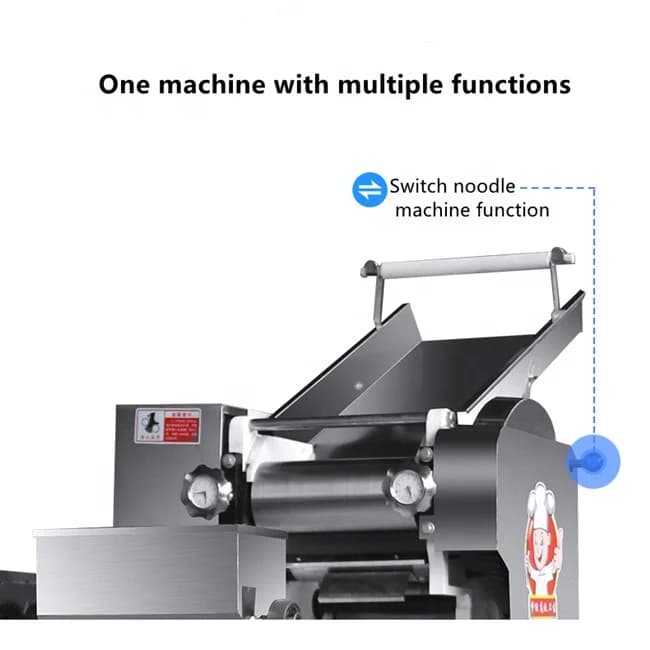 Tagliapasta Elettrico in Acciaio Inox, Macchina Automatica per Pasta, Attrezzatura da Cucina Domestica, Nuova Condizione