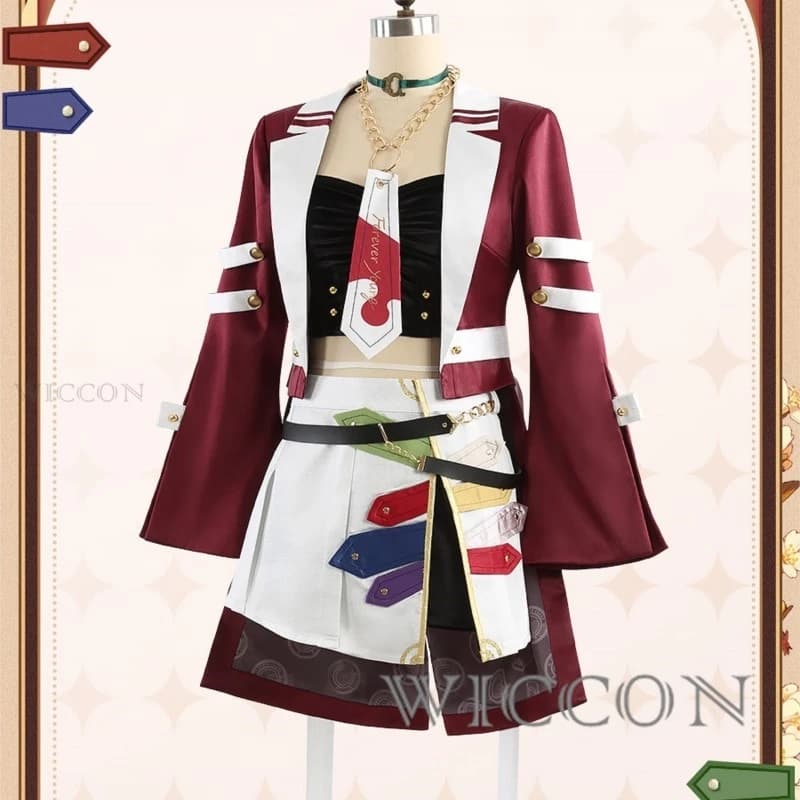 Set Completo di Costumi Cosplay Forever Young, Costume per Halloween e Natale, Gioco di Ruolo Personalizzato, Nuovo Costume Mooyiyi