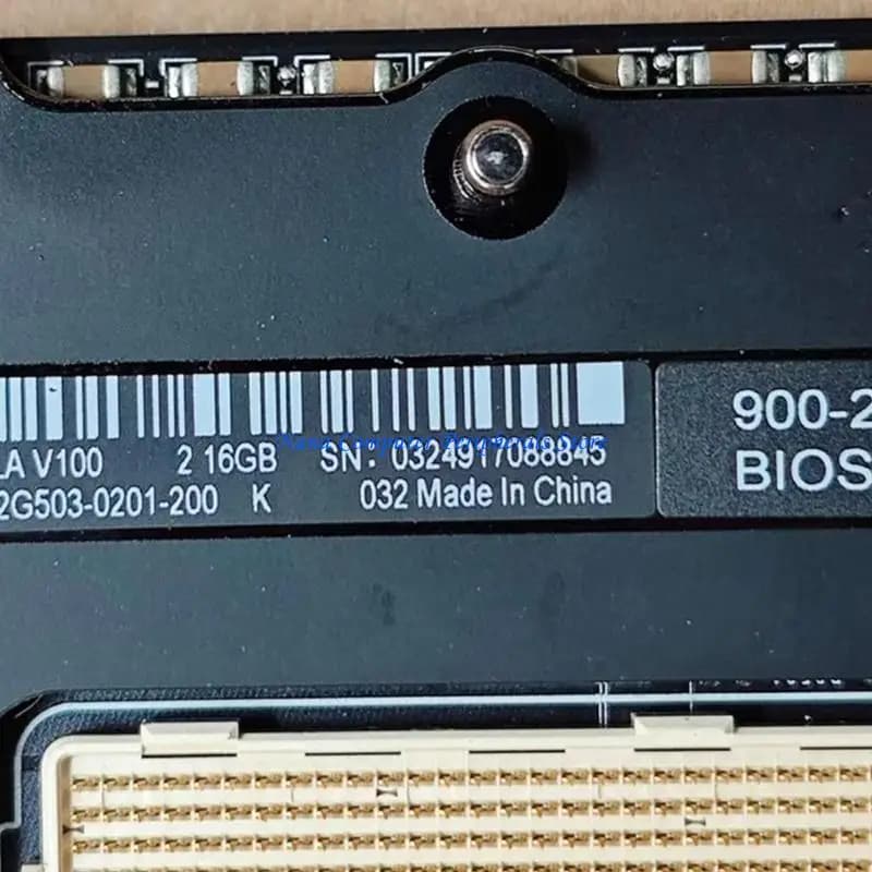 F68C SXM2 V100 Scheda accelerazione VRAM da 16 che utilizza HBM2 per enorme larghezza banda