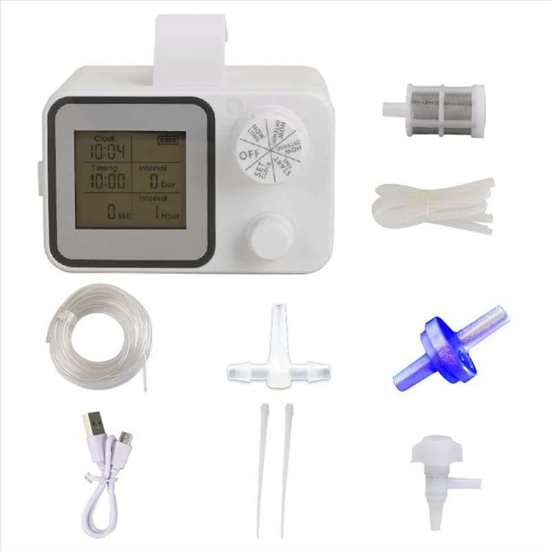 Automatic A96K-Smart irrigation system for potted plants with adjustable dripper