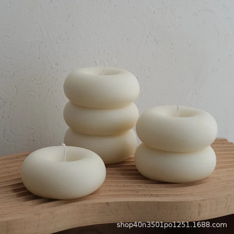 House Shaped Aromatherapy Candles, Creative Candles, House Decoration, Bedroom, No Flame, Romantic Birthday Gift, Cera