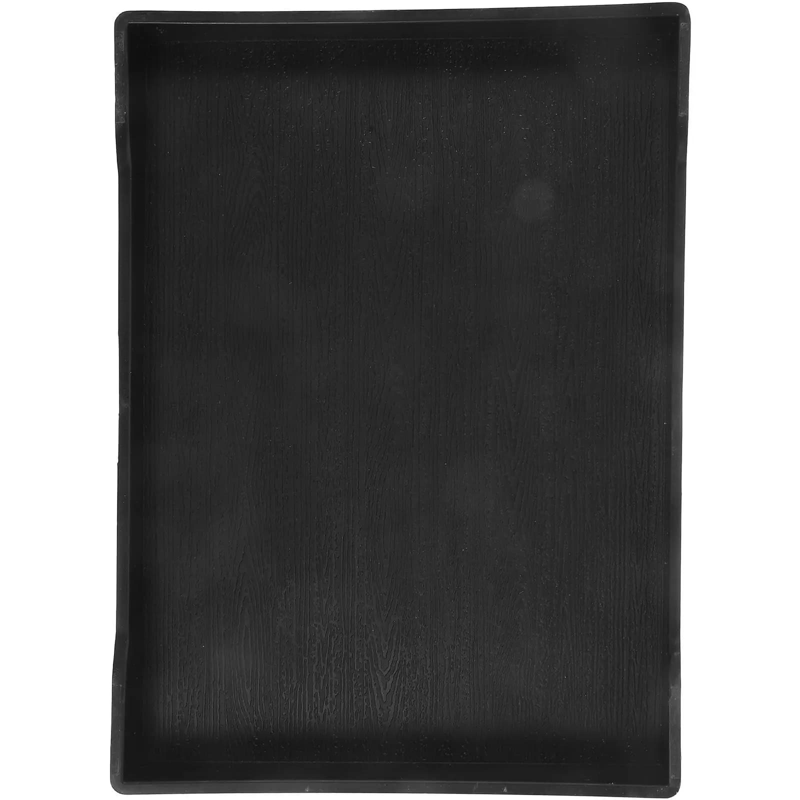 Ciotola Grande per Tartarughe, Design Poco Profondo, Ponderata, per Mangiare, Bere e Bagliare, Accessori per Animali Domestici, Nera