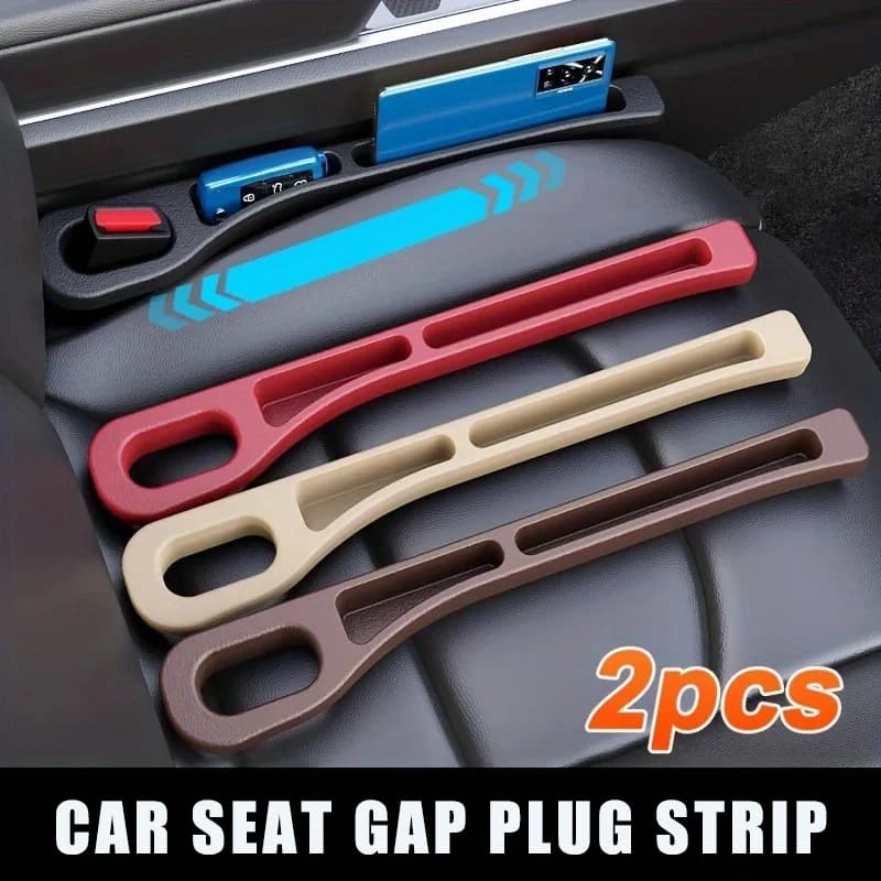 1 pz/1 Coppia Seggiolino Auto Gap Plug Strip Cucitura Laterale Universale Gap Filler A Prova di Perdite Sedile Gap Storage Organizer Decorazione Interni