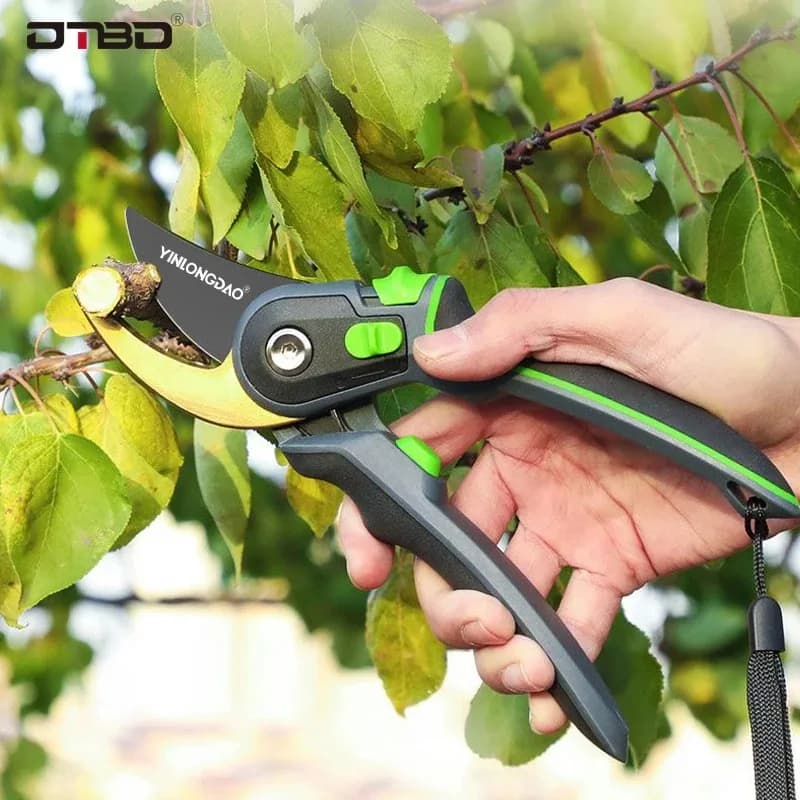 1pc Garden Pruning Shears Stainless Steel Pruning Tools Garden Tools Scissors Cutter Fruit Weed Home Potted Branches Pruner