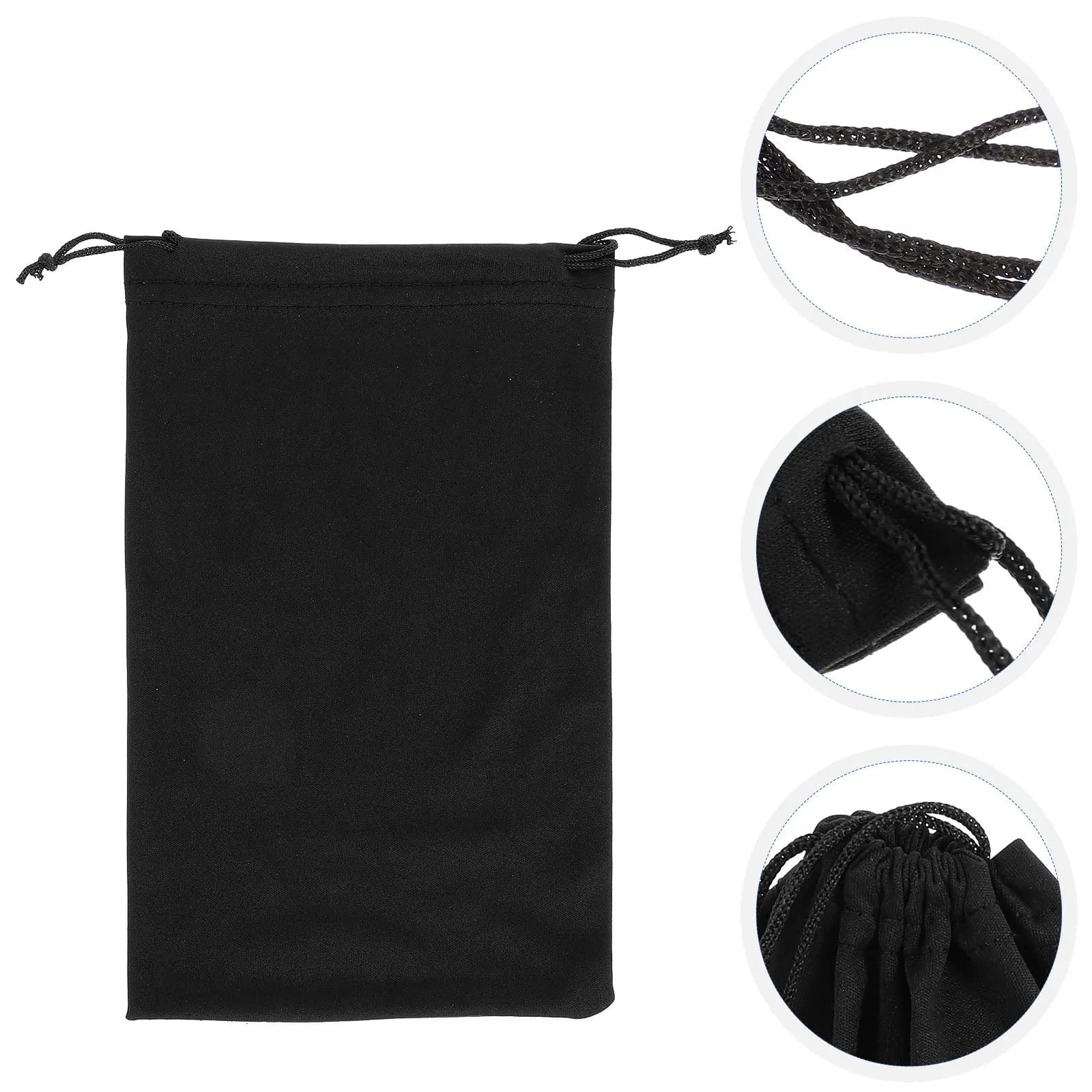 Travel Goggle Pouch for Ski Snow Goggles Soft Protective Sunglasses Bag Portable Eyewear Storage Drawstring Outdoor Glasses