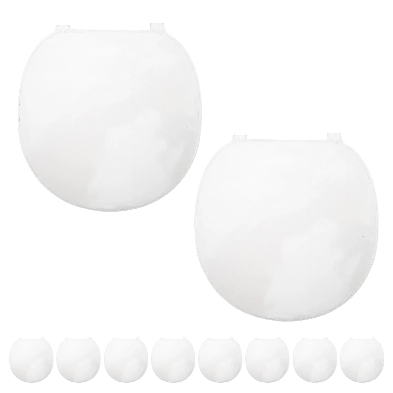 10 Pieces Protective Double Face Ping Pong Racket, Rubber Maintenance, Improved Bounce