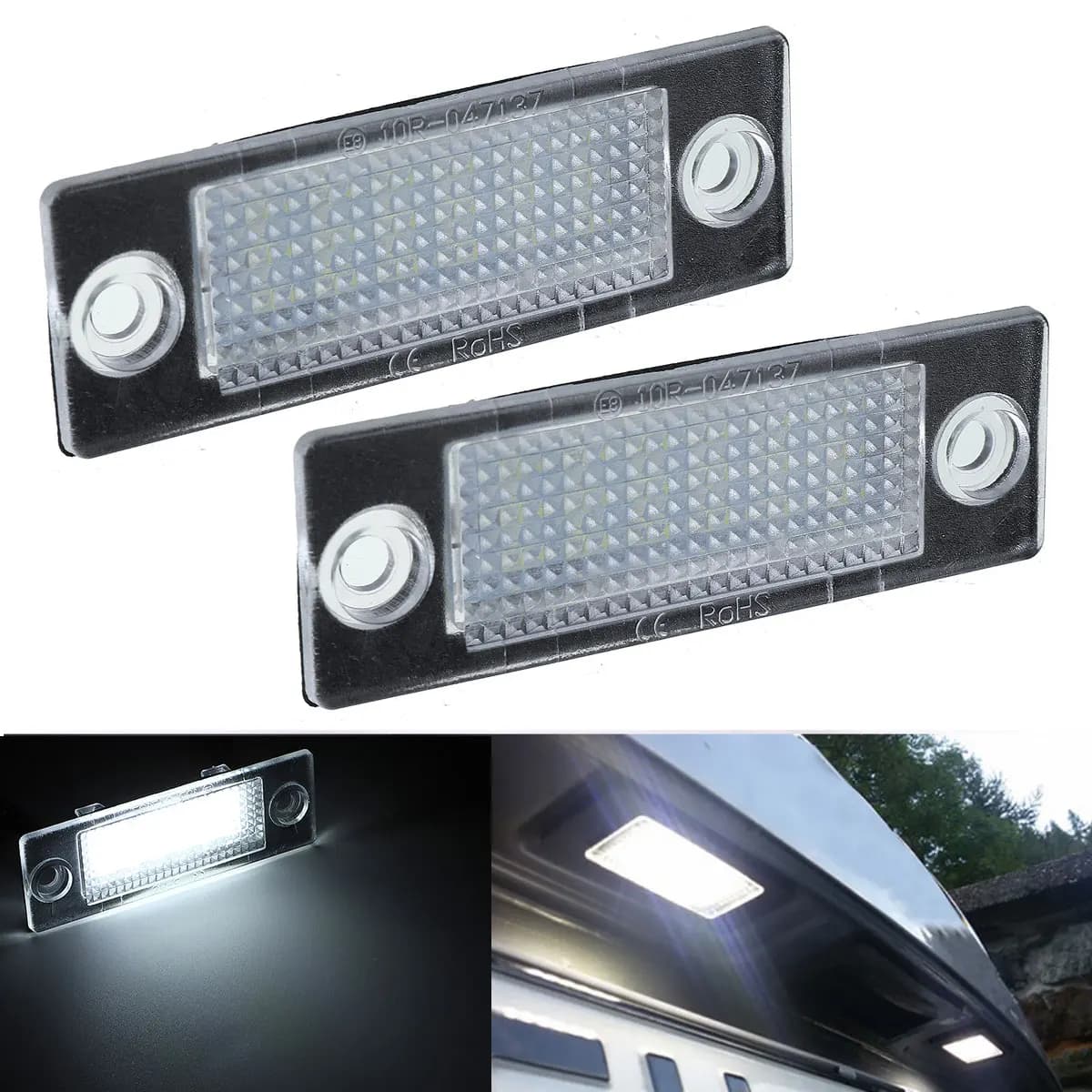 Luce targa a LED 3B 5998026 Per VW Golf MK5 Jetta Touran Passat B5.5 B6 Caddy Transporter Skoda Superb MK1 3U B5