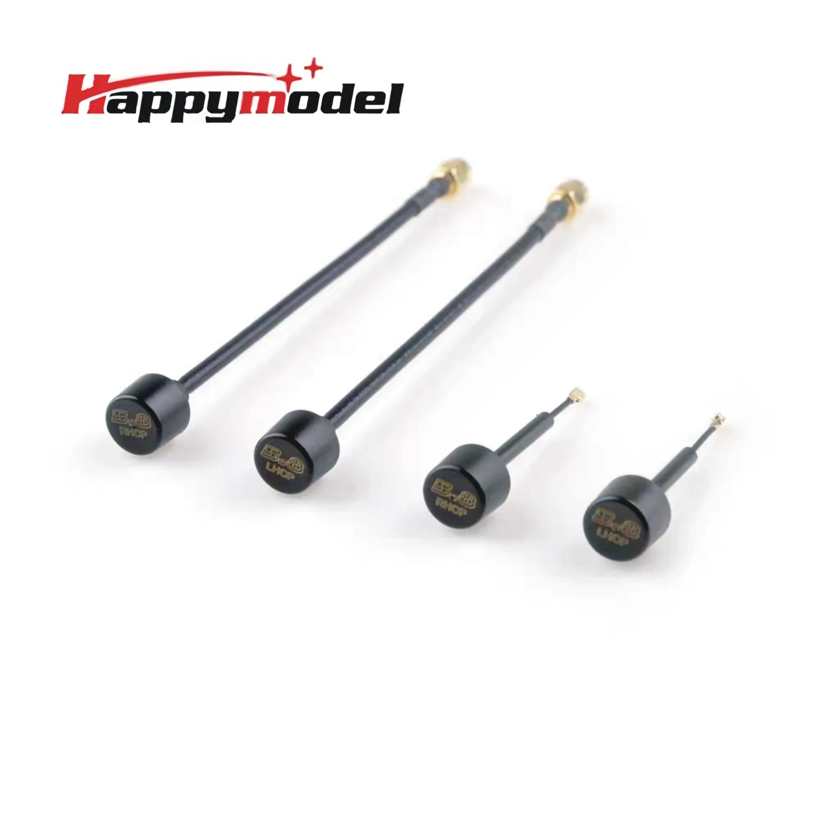 HappyModel 5.8GHz 2.5db Lollipop Omni Angle Antenna RHCP LHCP UFL Sostituzione originale per droni Freestyle Crux35 Crux35 HD