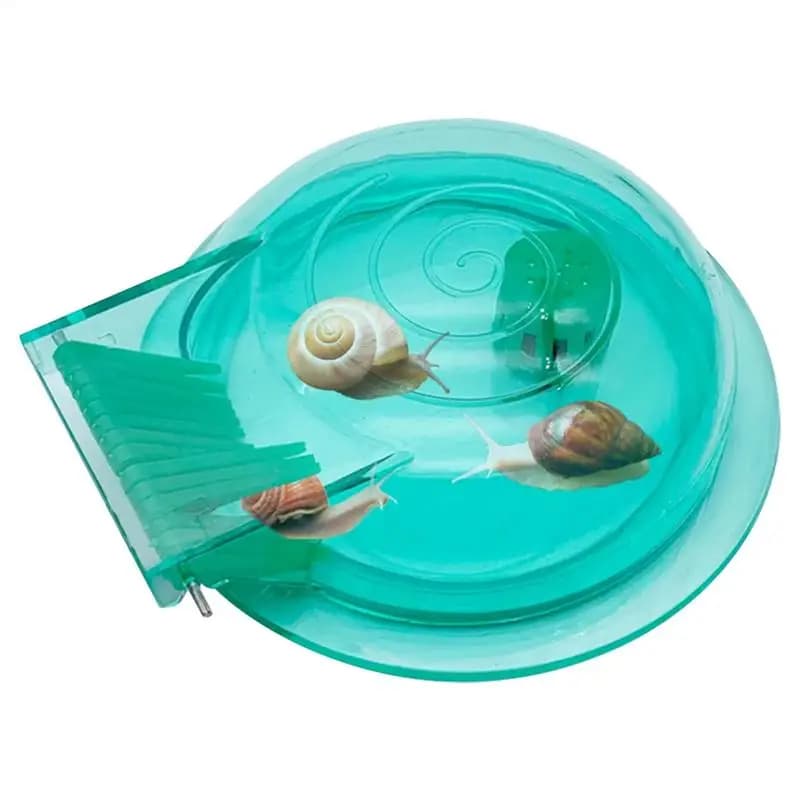 Raccoglitore di lumache per acquario Raccoglitore di lumache trasparente Accessori pratici per la pulizia Forniture leggere per la rimozione della Planaria domestica