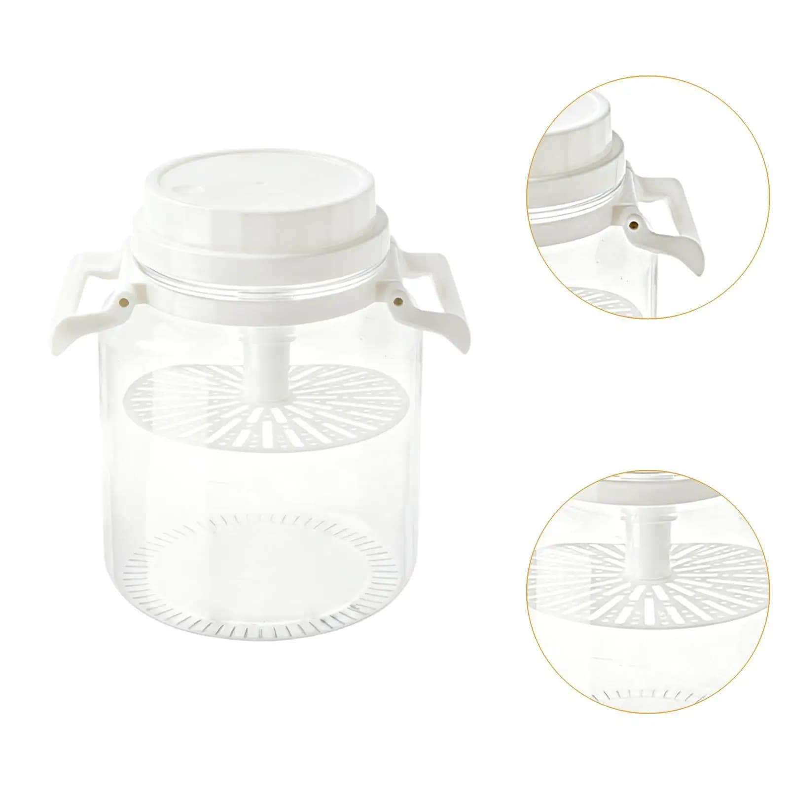 Barattolo per Sottaceti, Contenitore per Fermentazione Efficiente, Versatile Bottiglia da Cucina per Picnic e Frigorifero